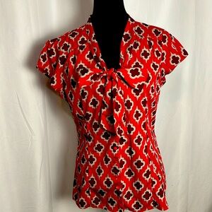 Banana Republic blouse with tie size 14